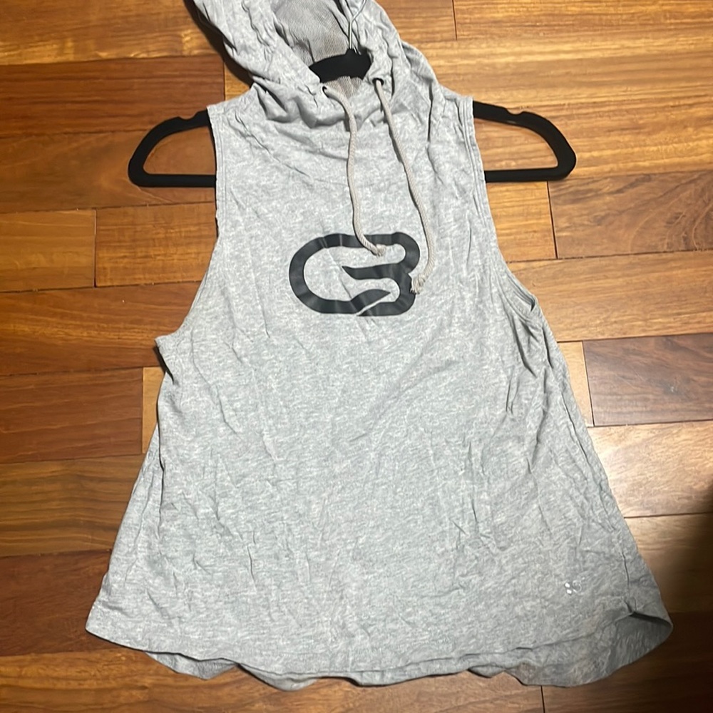 CYCLEBAR branded sleeveless hoodie for splits 59